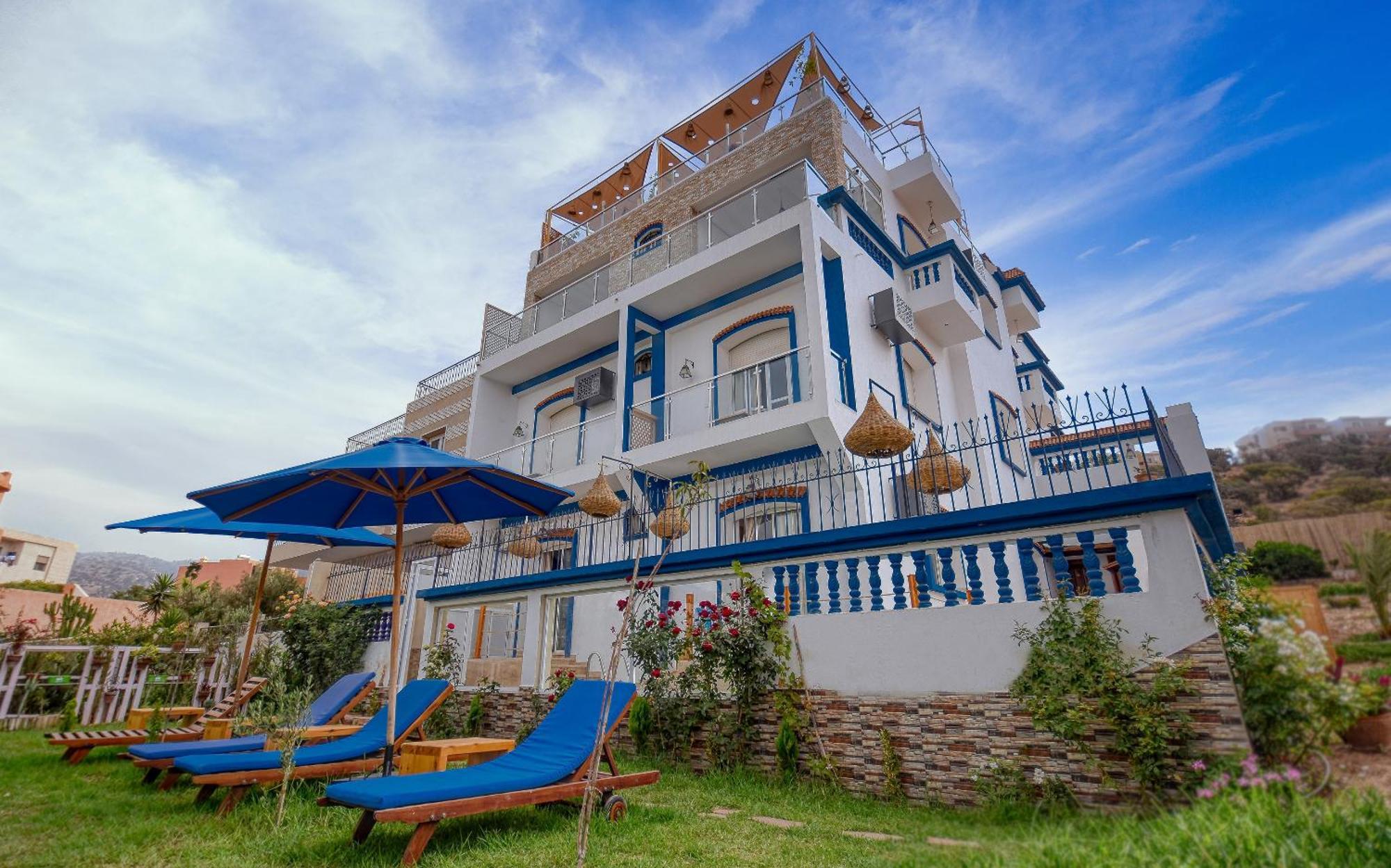Blue Wave Lodge Agadir n'Ait Sa Exteriör bild